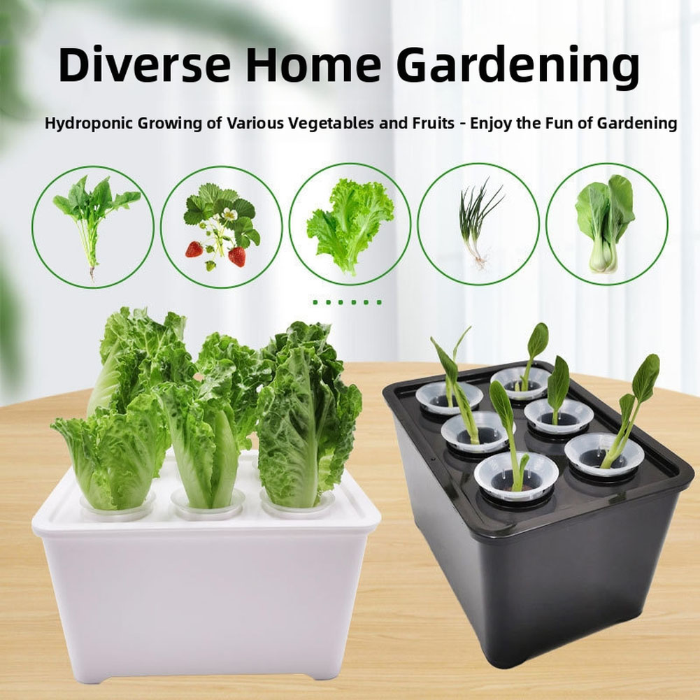 Urban Farming Is - White black Plant Growth Bucket Kit