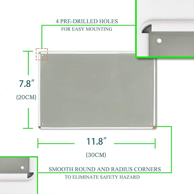 Super Durable Metal Sign Vinta - Urban Farming Wall recension och pris