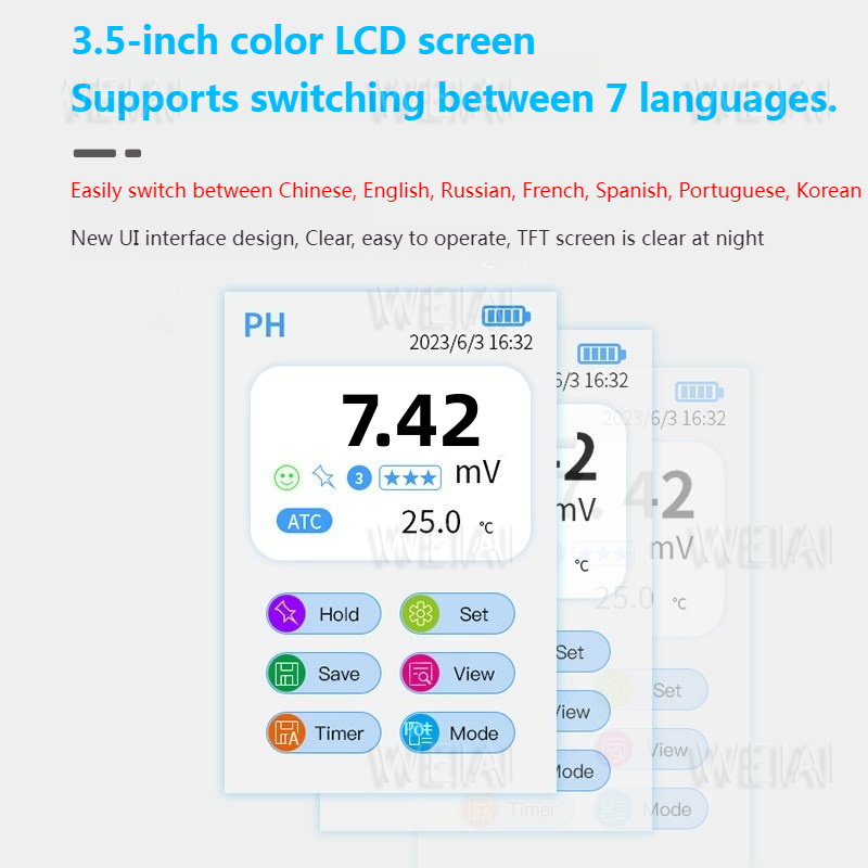 IKEME Digital PH Meter High Ac - Do Oxygen Meter recension och pris