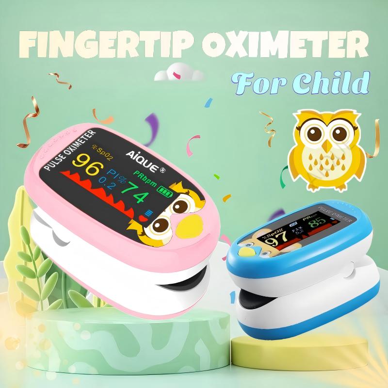 AiQUE Child Fingertip Pulse Ox - Do Oxygen Meter recension och pris
