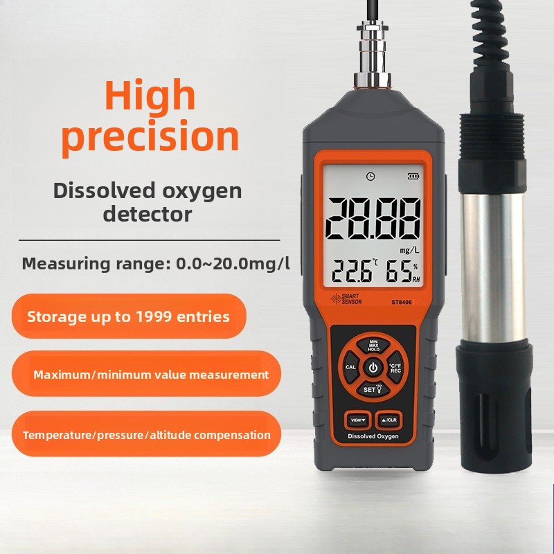 Portable Dissolved Oxygen Mete - Do Oxygen Meter recension och pris
