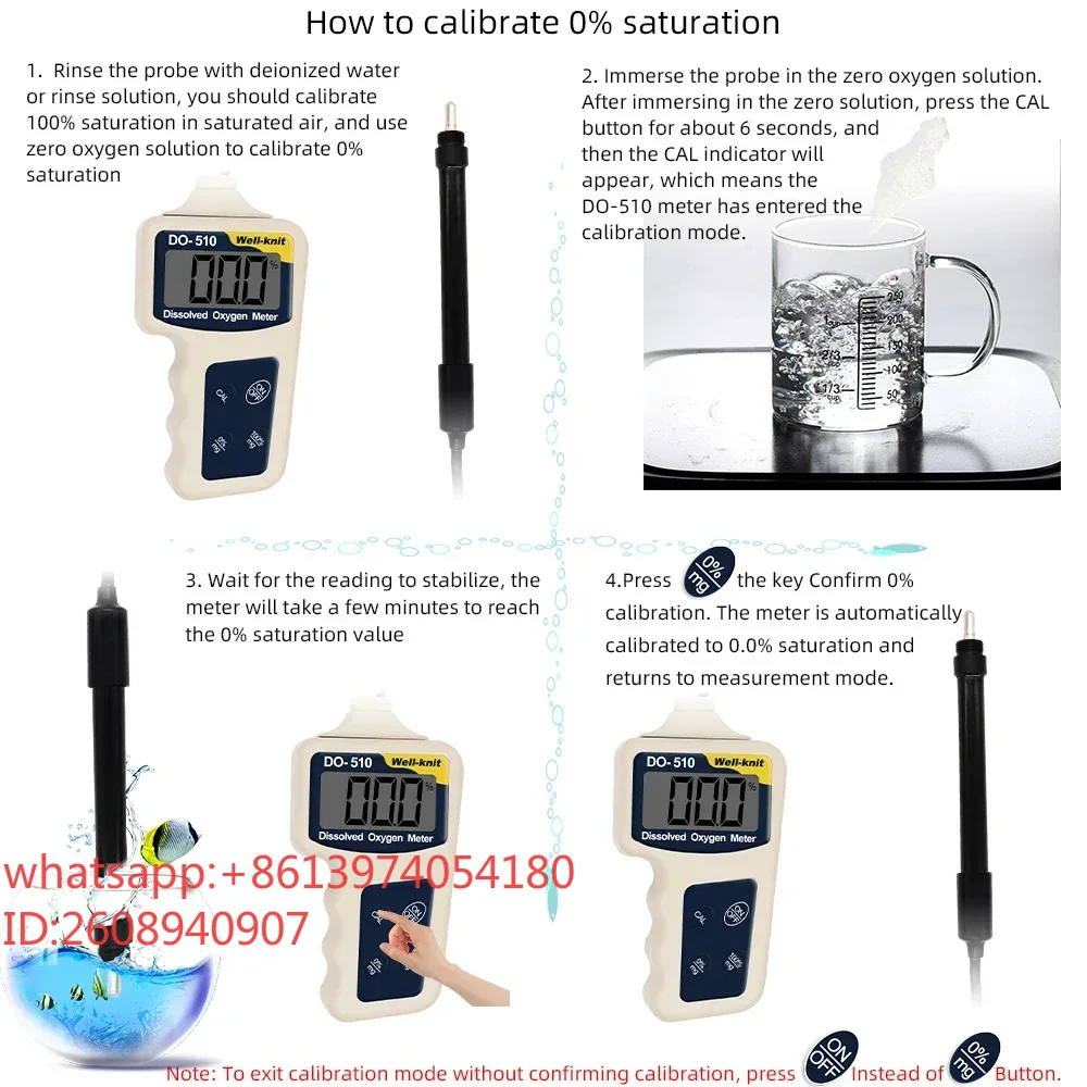 Suitable for DO-510 Portable W - Do Oxygen Meter recension och pris